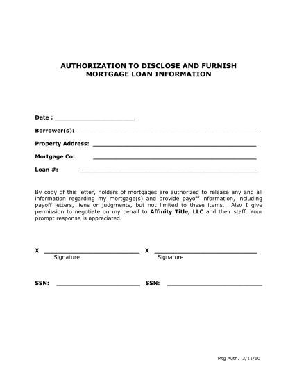 397767412-authorization-to-disclose-and-furnish-mortgage-loan