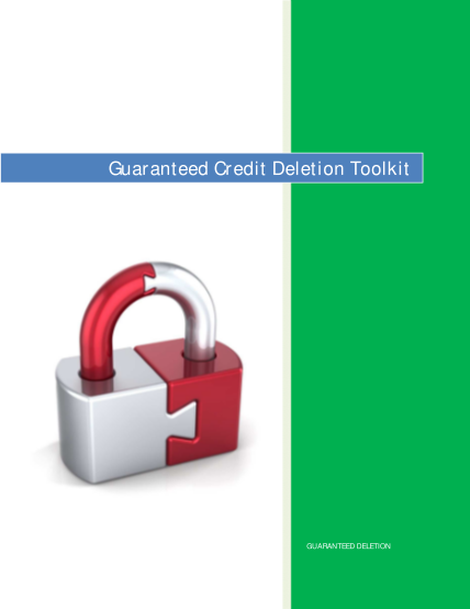 398015523-guaranteed-credit-deletion-toolkit-guaranteed-deletion-index-table-of-contents-page-1
