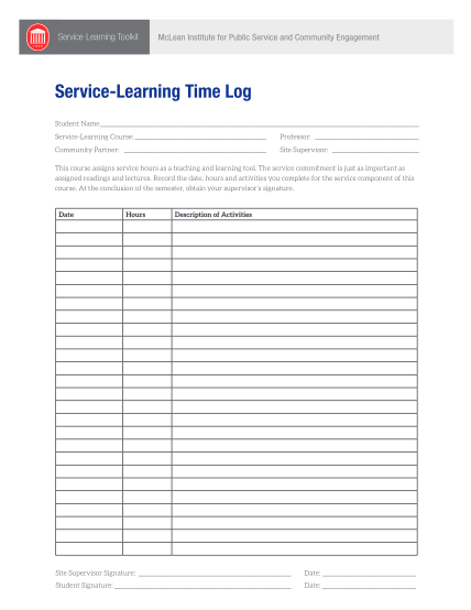 398946117-service-learning-time-log-mclean-institute-for-public-service-and-mclean-olemiss