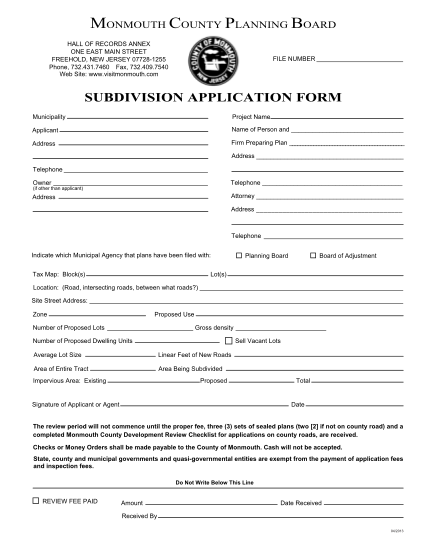 39896490-subdivision-application-form-monmouth-county