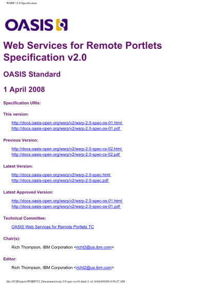 39920086-wsrp-v20-specification-ws-rf-application-notes-docs-oasis-open