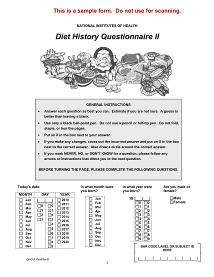 39957401-national-institutes-of-health-diet-history-questionnaire-ii-general-instructions-answer-each-question-as-best-you-can-appliedresearch-cancer