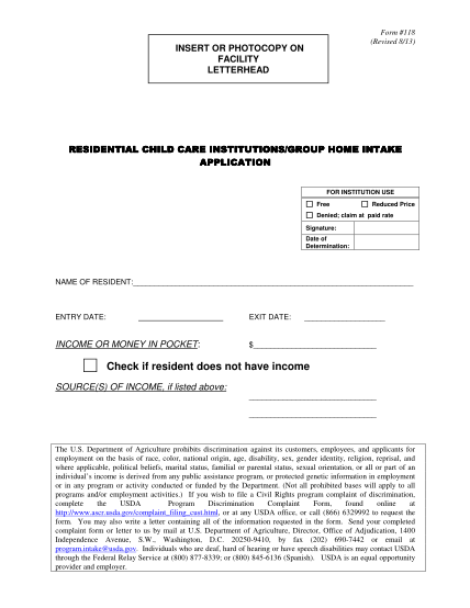 39976131-form-118-rcci-group-home-intake-application-9-12doc-strafverteidigung-untersuchungshaft