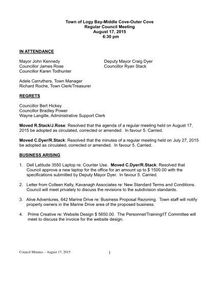400294173-august-17-2015-council-meeting-minutes-the-town-of-logy-bay-lbmcoc