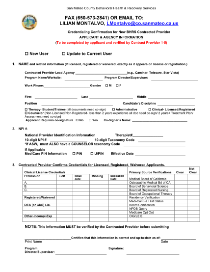 40039605-san-mateo-county-mental-health-services-credentialing-form-2011-smchealth