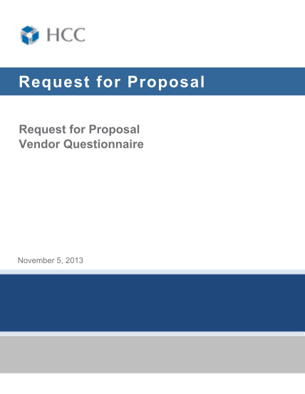 40087613-request-for-proposal-hcc-insurance-holdings-inc