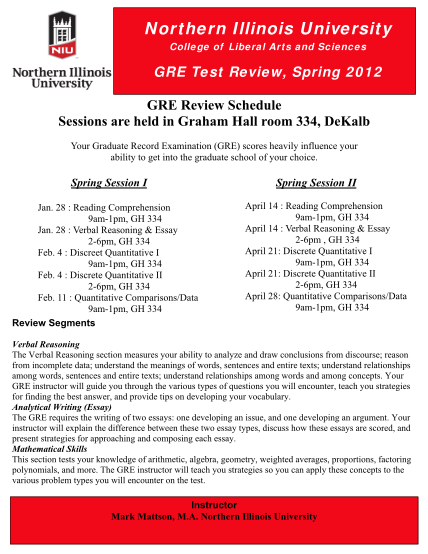 40137002-gre-test-review-spring-2012-northern-illinois-university-niu