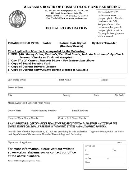 40164146-fillable-alabama-board-of-cosmetology-and-barbering-initial-registration-form-aboc-alabama