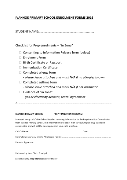 402157266-ivanhoe-primary-school-enrolment-forms-2016-ivanhoeps-vic-edu