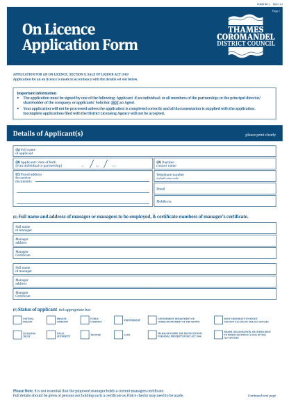 40222619-on-licence-application-form-v2indd-thames-coromandel-district-tcdc-govt