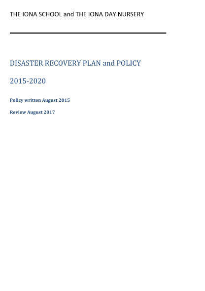 402536484-disaster-recovery-plan-and-policy-2015-the-iona-school-theionaschool-org