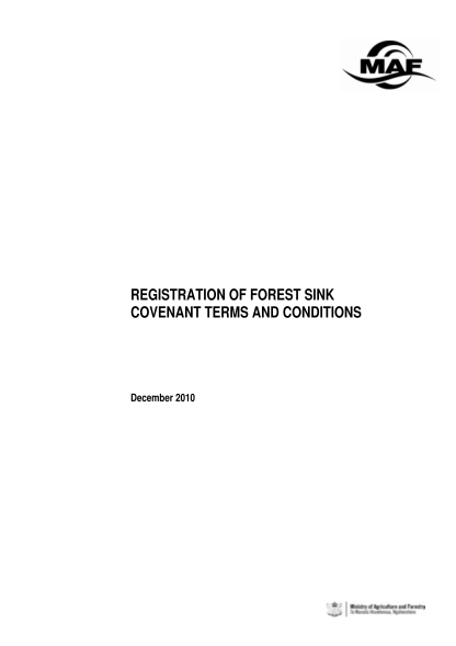 40266407-registration-of-forest-sink-covenant-terms-and-conditions-pfsi