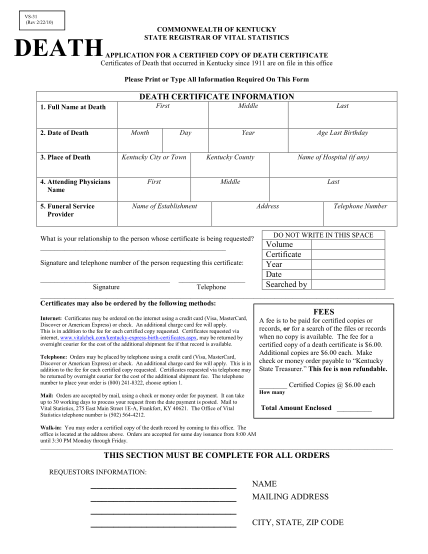 99 death application leave page 6 - Free to Edit, Download & Print ...