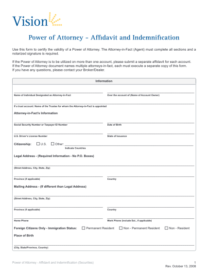 40488667-power-of-attorney-affidavit-and-indemnification-vision-documents