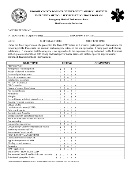 40605669-fillable-internship-evaluation-form