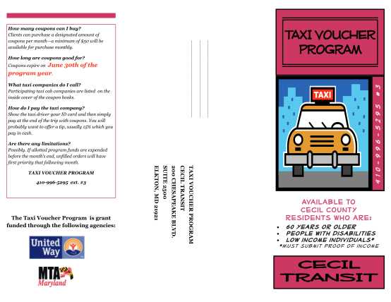 40613088-fillable-cecil-county-maryland-taxi-voucher-programcecil-county-government-taxi-voucher-form-ccgov