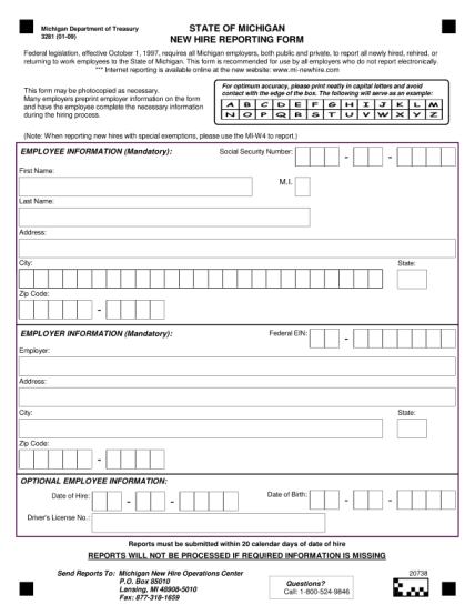 406396-fillable-state-of-michigan-new-hire-reporting-form-stlukeaa