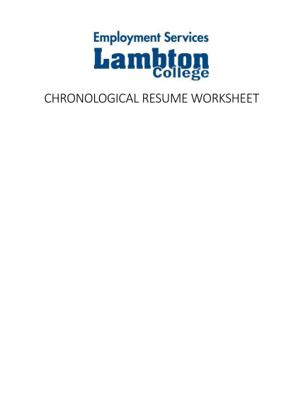 406771810-chronological-resume-worksheet-lambton-college