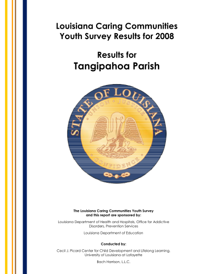 40677869-tangipahoa-parish-summary-report-louisiana-department-of-bb-dhh-louisiana