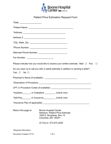 40760841-boone-hospital-center-price-estimate-request-form