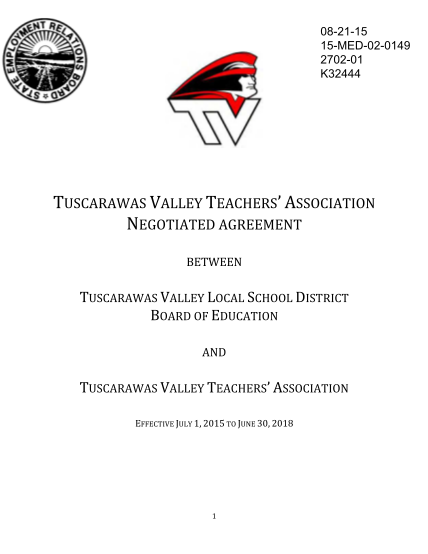 407658373-tuscarawas-valley-teachersamp39association-negotiated-agreement-serb-ohio
