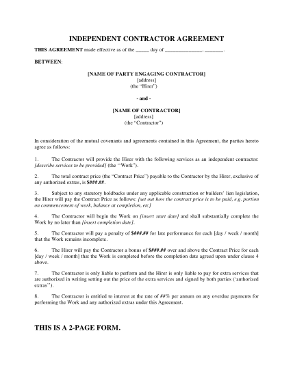 40843240-independent-contractor-agreement-this-is-a-2-page-form