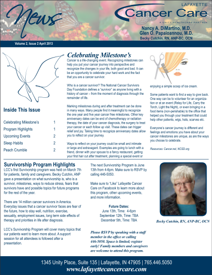 409470342-celebrating-milestones-lafayette-cancer-care