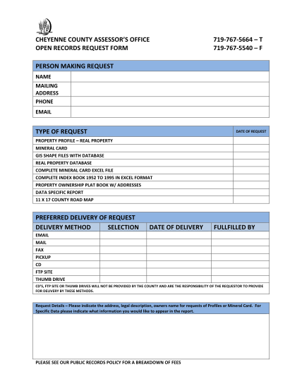 40951404-request-for-information-form-cheyenne-county-co-cheyenne-co