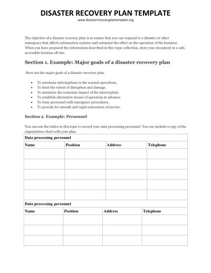 409722936-disaster-recovery-plan-sample-disaster-recovery-plan-template-disasterrecoveryplantemplate