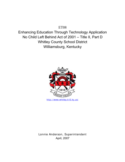 40994244-et08-enhancing-education-through-technology-bapplicationb-no-bb-whitley-k12-ky