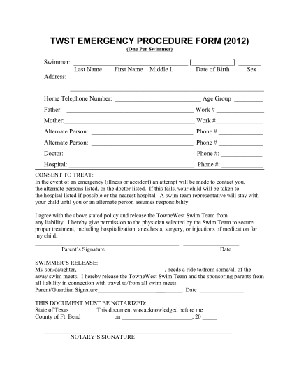 41029004-twst-emergency-procedure-form-2012-home