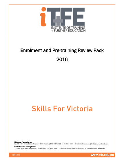 410425516-itfe-enrolment-and-pre-training-review-pack-2016-v201602