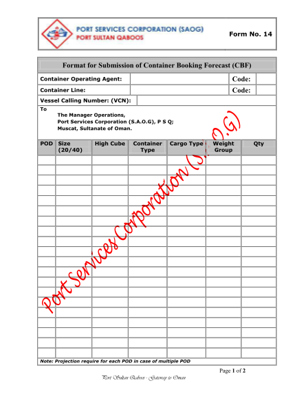 410673233-container-booking-forecast-form-port-services-corporation-saog