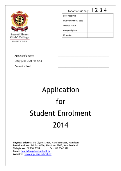41074532-enrolment-application-form-2014-sacred-heart-girls-college