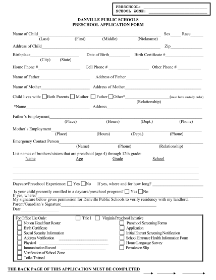 41074973-danville-public-schools-preschool-application-form