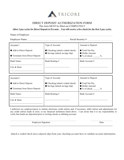 411181250-direct-deposit-authorization-form-tricore