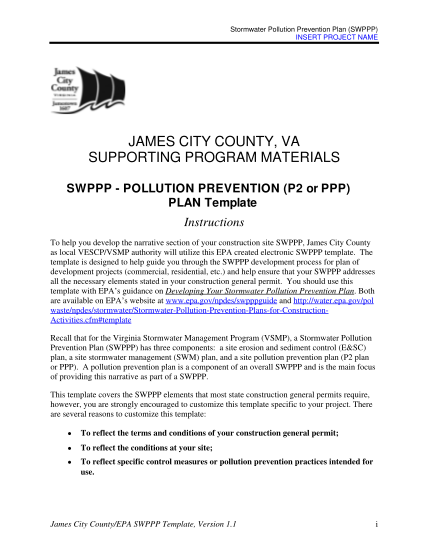411374000-stormwater-pollution-prevention-bplan-templateb-james-city-county-jamescitycountyva