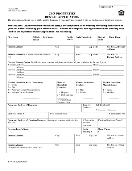 14 hud rental forms - Free to Edit, Download & Print | CocoDoc