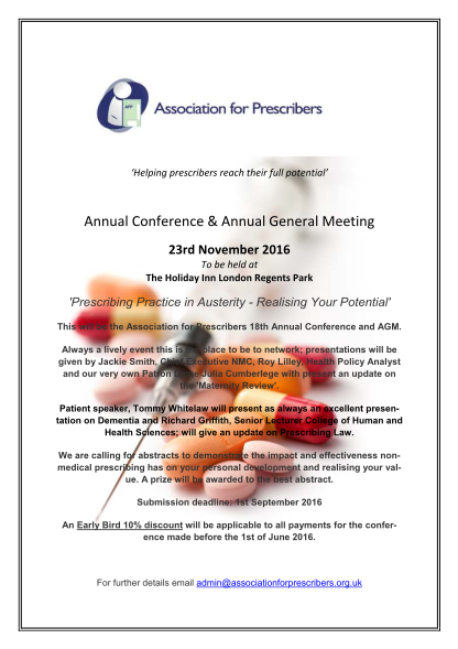 412096815-save-the-date-early-bird-registration-association-for-prescribers-associationforprescribers-org