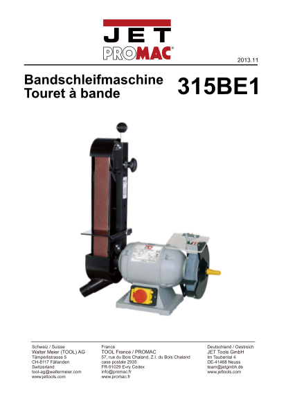 412618330-201311-bandschleifmaschine-315be1-touret-bande-promac