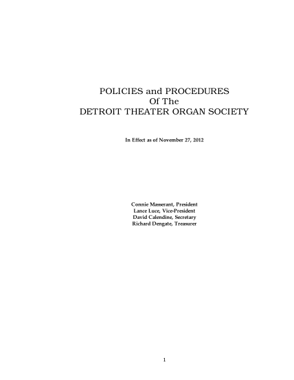 419541667-policies-and-procedures-of-the-detroit-theater-organ-society-dtos
