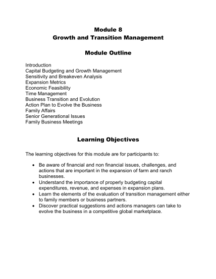 421034665-module-8-growth-and-transition-management-module-outline
