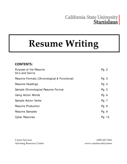21 Chronological Resume Template Free To Edit Download Print Cocodoc
