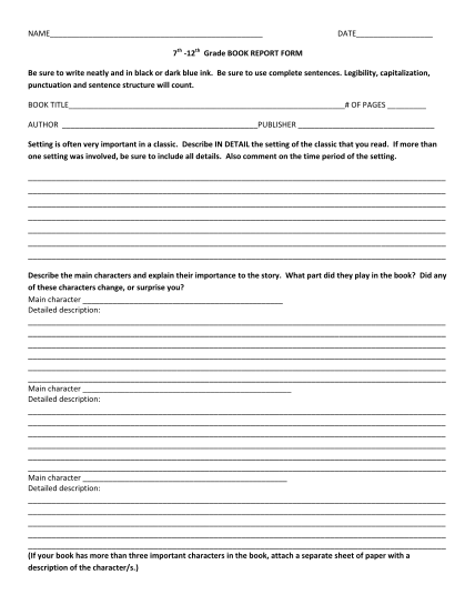 422137820-12th-grade-book-report-form-be-sure-to-write