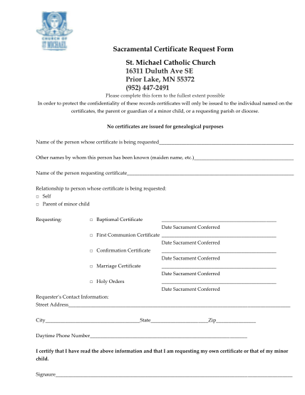 423174647-sacramental-certificate-request-form-st-michael-catholic-stmichael-pl