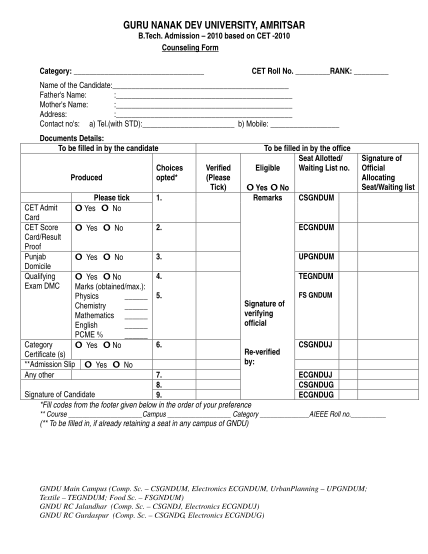 42331959-counselingform3rdcoun2k10doc-gndu-ac