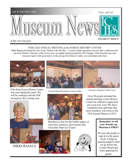 423406276-october2014-newsletter-itasca-county-historical-society-itascahistorical