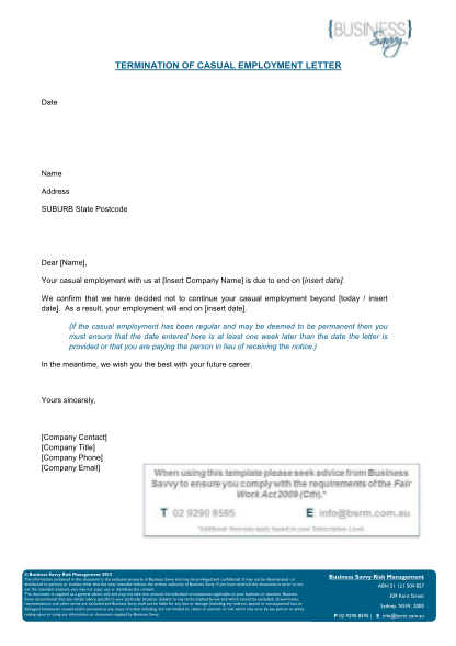 24 Employment Termination Letter Page 2 Free To Edit Download 