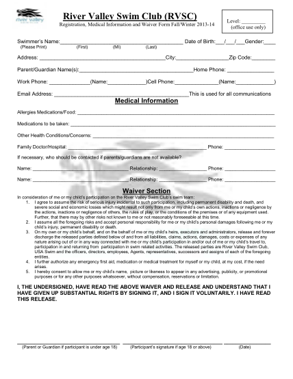 424262822-medical-waiver-form-river-valley-swim-club