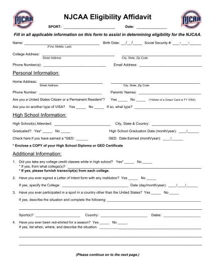 425546-fillable-njcaa-eligibility-affidavit-form
